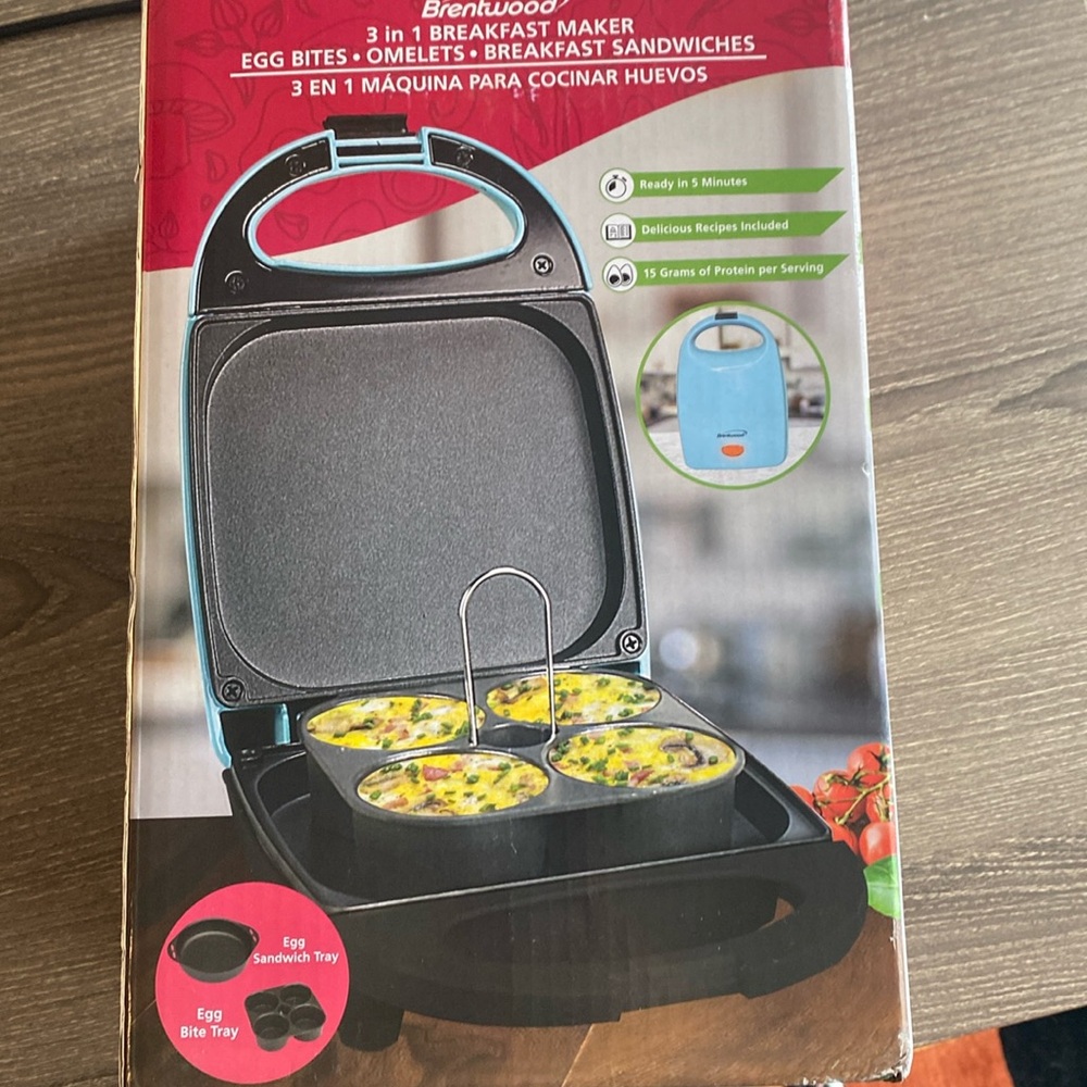 Brand NEW Brentwood 3 in 1 breakfast maker